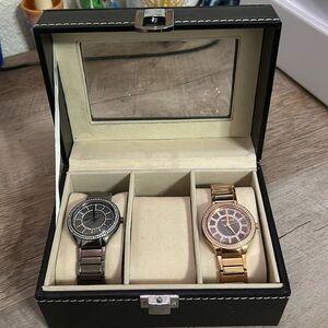 Set of Michael Kors Watches w/ Watch Box